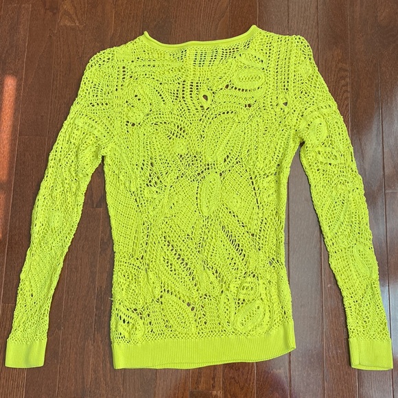 Ralph Lauren Black Label Hand Crochet Sweater - Picture 6 of 12